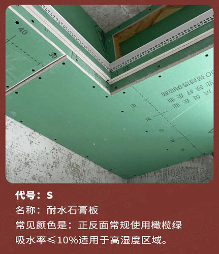 耐水石膏板